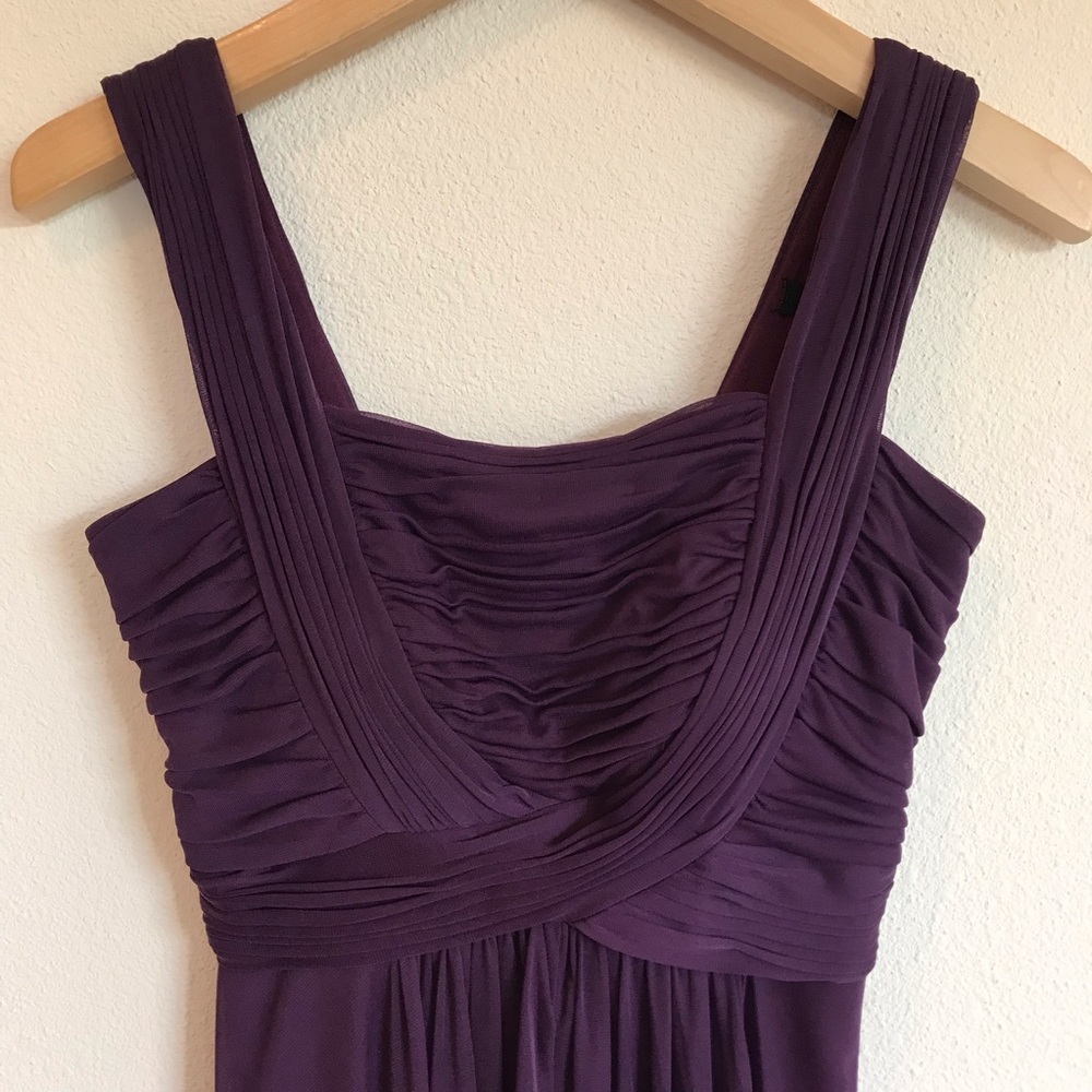 Purple Bridesmaid Dress